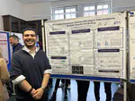 Amir representing the lab at FNANO 2026 in Munich, Germany